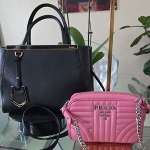 Fendi Black Satchel Bag